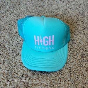 High Fitness Aqua and Pink Women's Hat